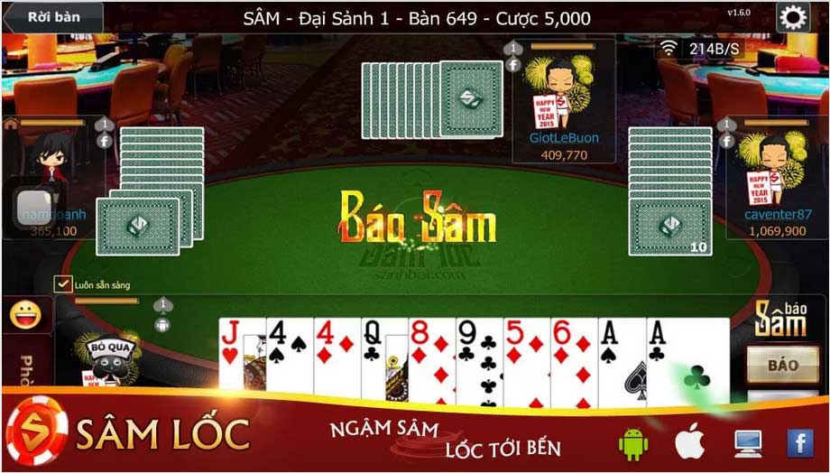 Các trường hợp thắng đặc biệt trong Sâm